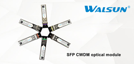How to Identify the Wavelength of SFP CWDM Optical Modules Through the Latch Ring Color